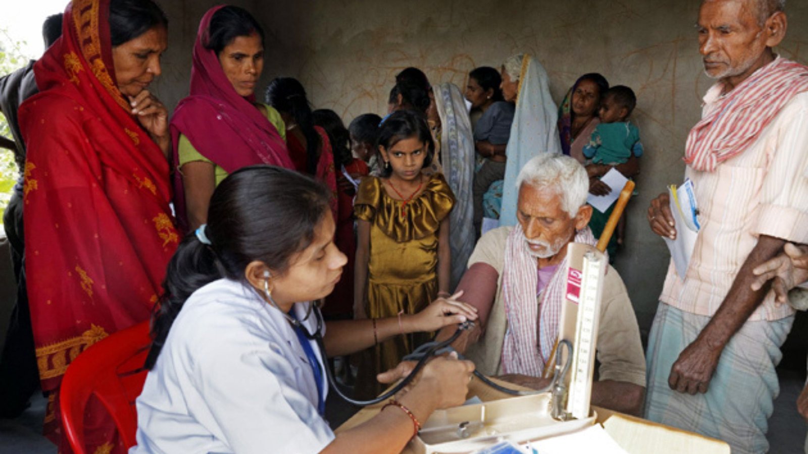 Medical India Check old man