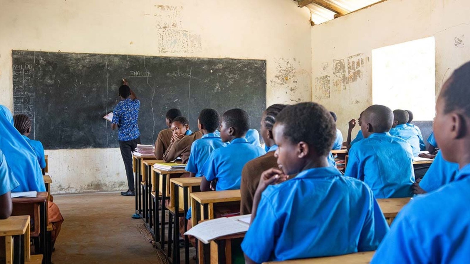 education Africa Black kids