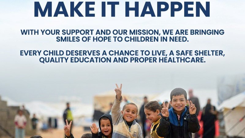 Banner make it happen childres