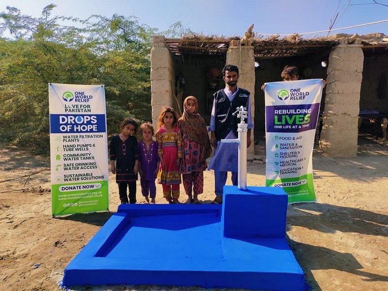 A photo well complete