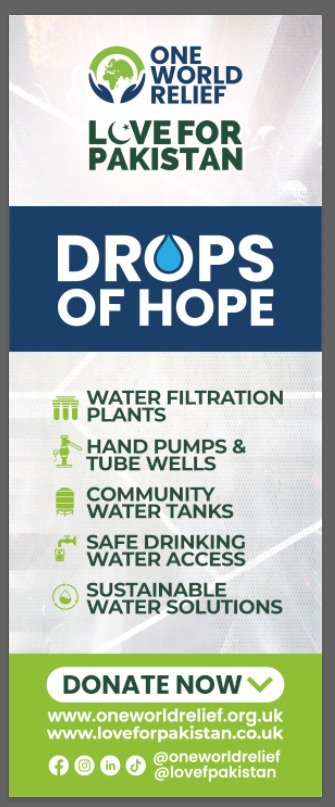 Banner Drops of hope L4P popup