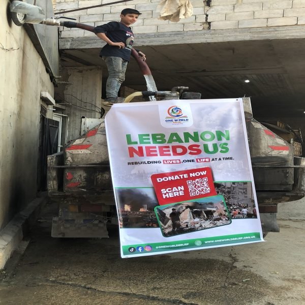 Water Truck & banner